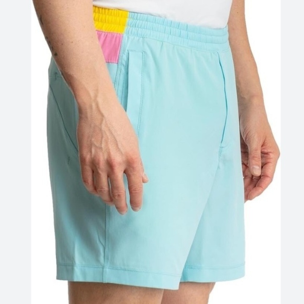 Birddogs Light Blue Pink Yellow Built In Liner Pink Classic XXL